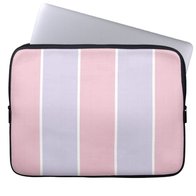 Capa Para Notebook Soft Color Vertical Stripe Pattern Design (Frente)