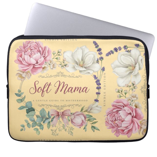 Capa Para Notebook Soft Mama: Um Guia Gentil para a Maternidade  (Frente)