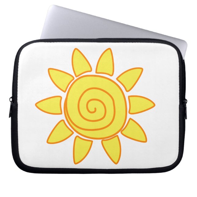 Capa Para Notebook sol (Frente)