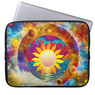 Capa Para Notebook Sol cósmico