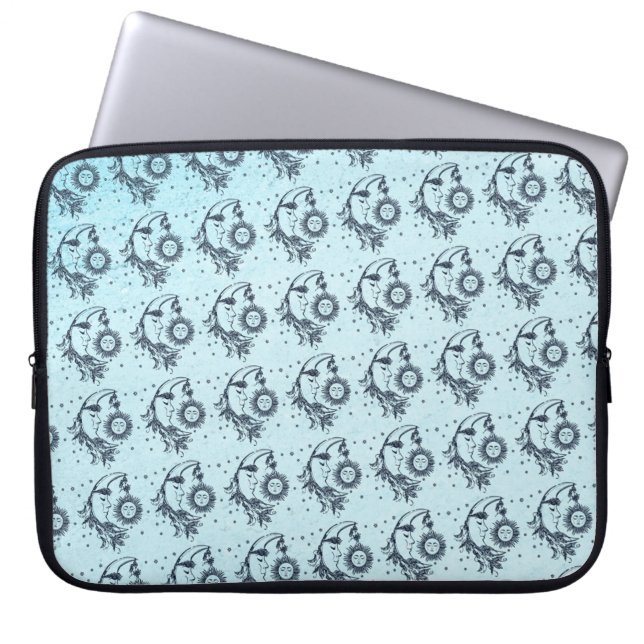 Capa Para Notebook Sol e Lua (Frente)