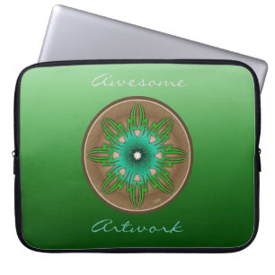 Capa Para Notebook Sol verde