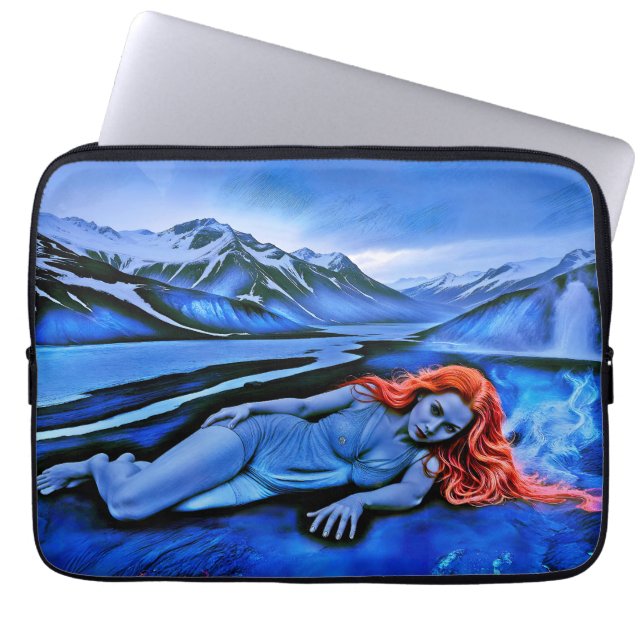 Capa Para Notebook "Sólvátra" - Flame Bento Ice (Frente)