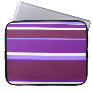 Capa Para Notebook Sombras de listras roxas