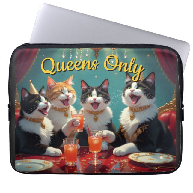 Capa Para Notebook Somente rainhas! (Frente)