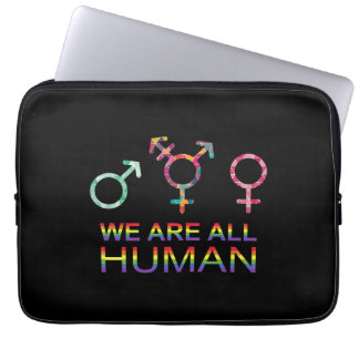 Capa Para Notebook Somos Todos Símbolos De Gênero Da Lgbt Humanos