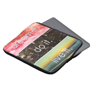 Capa Para Notebook Sonhe Que Ele Faz Ao Vivo De Uma Cotação Motivacio