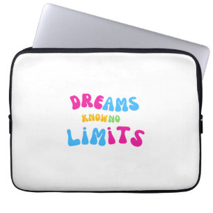 Capa Para Notebook Sonhos Coloridos Sabem Sem Limites Bolsas de lapto