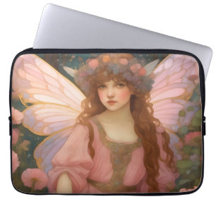 Capa Para Notebook Sonhos Encantadores: Um Retrato Leiteiro Branca Br