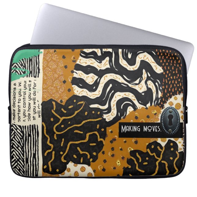 Capa Para Notebook Sophisticated Luxury African Asian Caribbean (Frente)