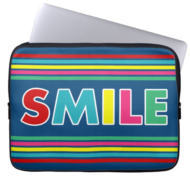 Capa Para Notebook Sorria! (Frente)