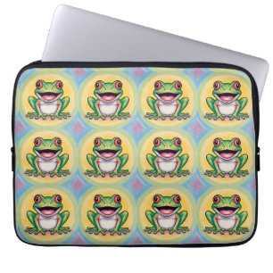 Capa Para Notebook Sorriso Gentil do Sapo