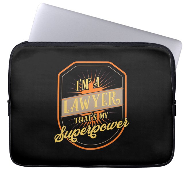 Capa Para Notebook Sou Advogado (Frente)