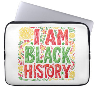 Capa Para Notebook Sou História Negra - Ativismo Negra