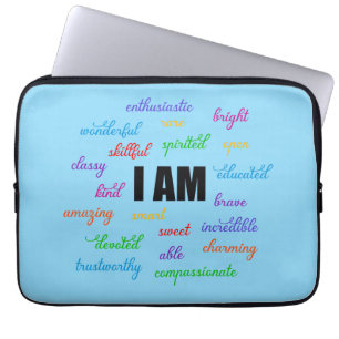 Capa Para Notebook Sou Inspirador, Positivo, Religioso, Cristão