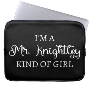Capa Para Notebook Sou um tipo de garota do Sr. Knight