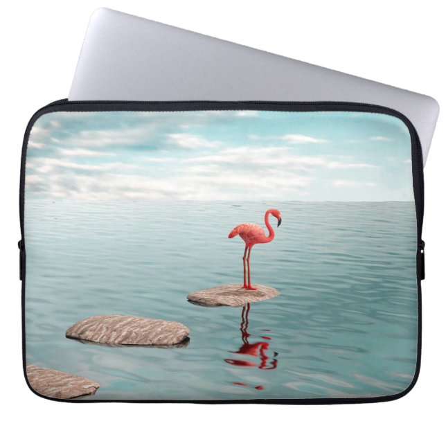Capa Para Notebook Sozinho – Equilíbrio Silencioso (Frente)