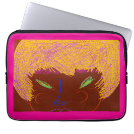 Capa Para Notebook Sparkling Beauty Queen Laptop Sleeve
