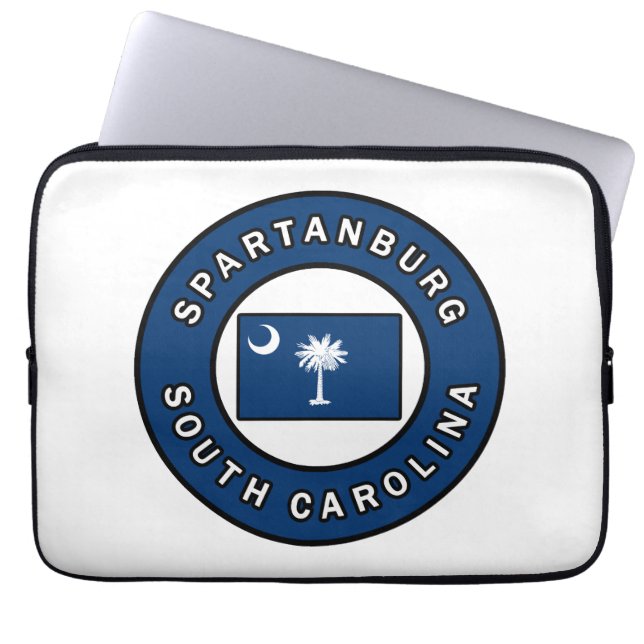 Capa Para Notebook Spartanburg Carolina do Sul (Frente)
