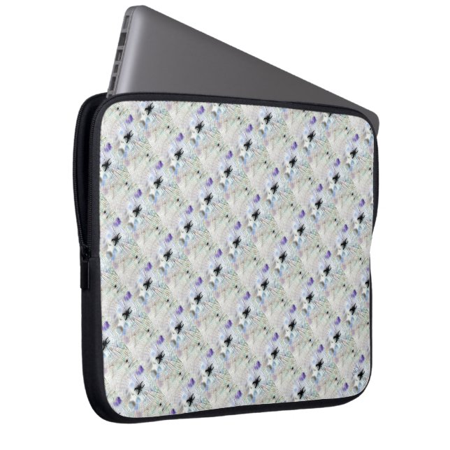 Capa Para Notebook Spider n Web Abstrato (Frente Esquerda)
