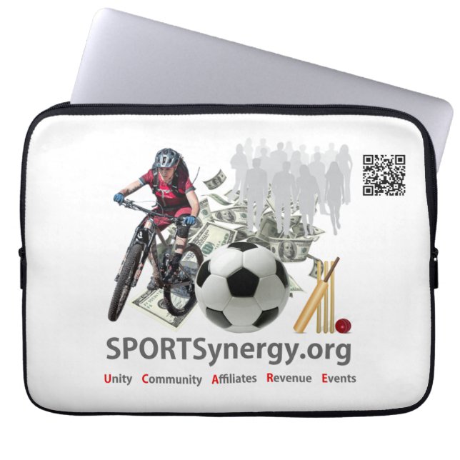 Capa Para Notebook SPORTSynergy - Bolsa de laptop 13" (Frente)