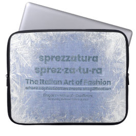 Capa Para Notebook SPREZZATURA: A ARTE ITALIANA DA MODA - DenimArt