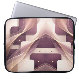 Capa Para Notebook Square shapes AI art 