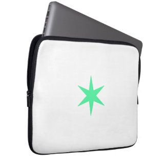 Capa Para Notebook Star Stern neon-green and white