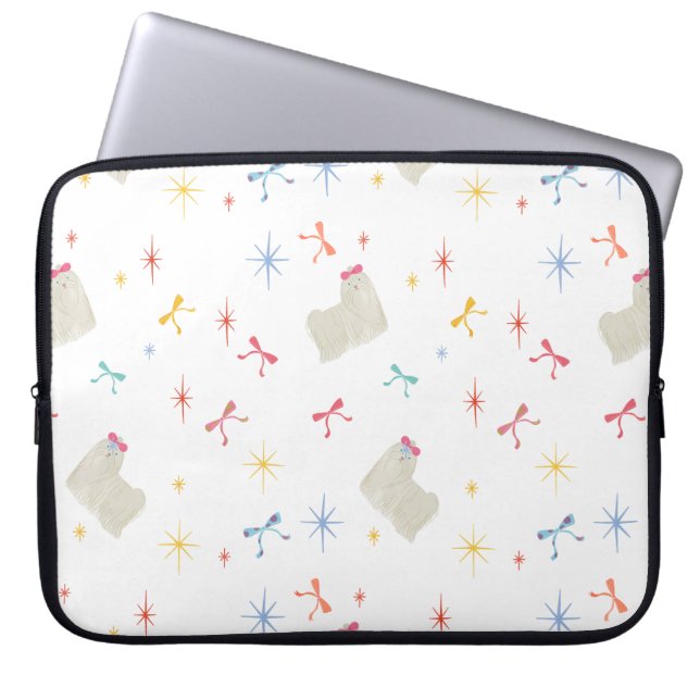 Capa Para Notebook Stark Sparkle Cute Puppy Deseja (Frente)