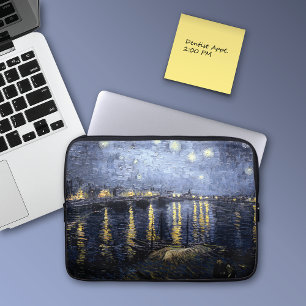 Capa Para Notebook Starry Night Over the Rhone por Van Gogh