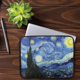 Capa Para Notebook Starry Night por Vincent van Gogh