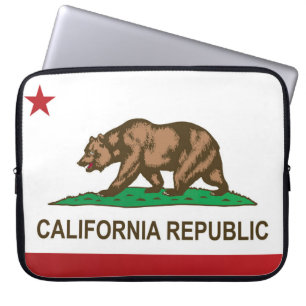 Capa Para Notebook State Flag of California, EUA