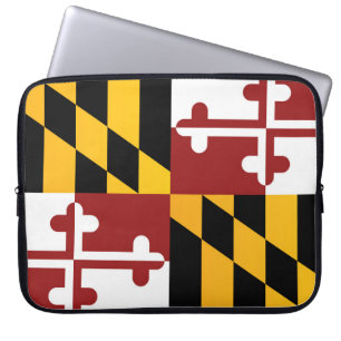 Capa Para Notebook State Flag of Maryland, EUA