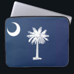 Capa Para Notebook State Flag of South Carolina, EUA<br><div class="desc">Bandeira da Carolina do Sul</div>