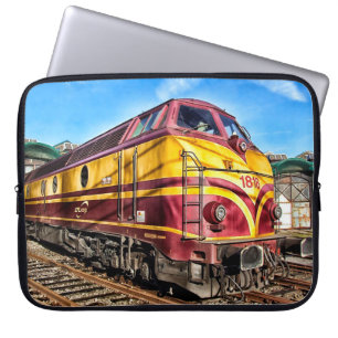 Capa Para Notebook Steam Engine Locomotive Train Graffiti Sleeve
