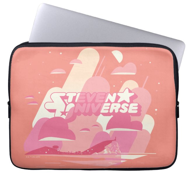Capa Para Notebook Steven Universe | Praia (Frente)