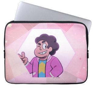Capa Para Notebook Steven Universe   Retrato de diamante rosa