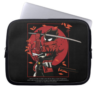 Capa Para Notebook Stickman Samurai