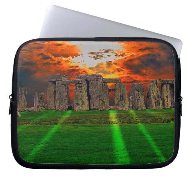 Capa Para Notebook Stonehenge Celtic Standstone Stones na Grã-Bretanh (Frente)