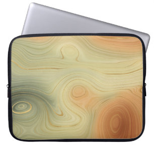 Capa Para Notebook Strata de ouro Pessegueiro Laranja Verde Queimad
