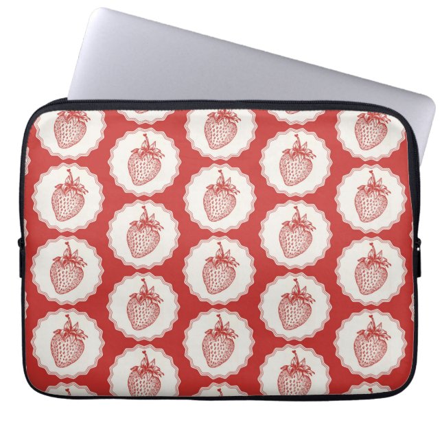 Capa Para Notebook Strawberry (Frente)