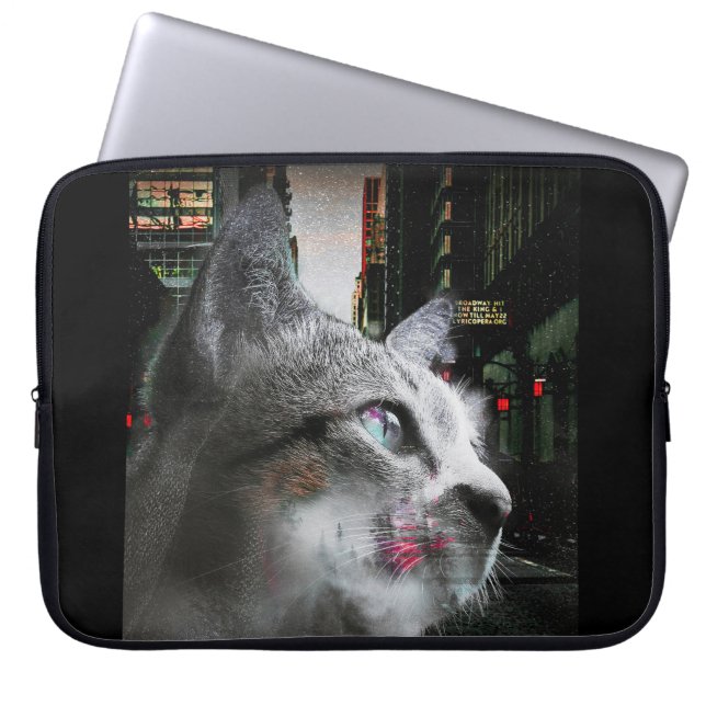 Capa Para Notebook Street Cat (Frente)