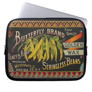 Capa Para Notebook String Bean Label Vegetal País