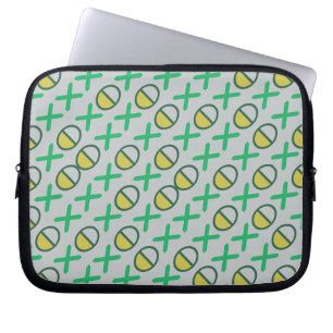Capa Para Notebook Strings de código gráfico Amarelo verde em qualque