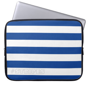 Capa Para Notebook STRIPES Azul em qualquer cor