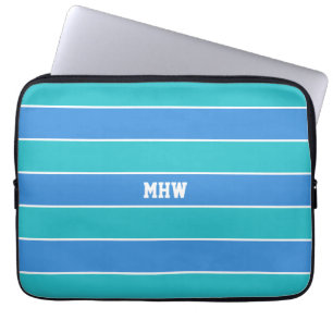 Capa Para Notebook Stripes bolsas de laptop personalizadas de monogra