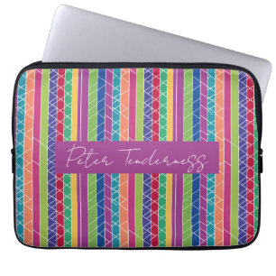 Capa Para Notebook Stripes Coloridas