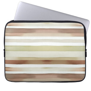 Capa Para Notebook Stripes de Aquarela
