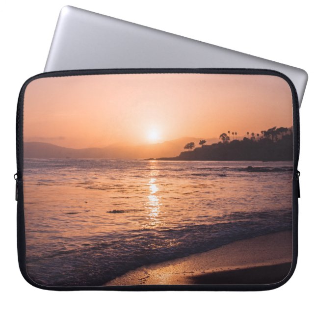 Capa Para Notebook Stuning Beach Sunset (Frente)
