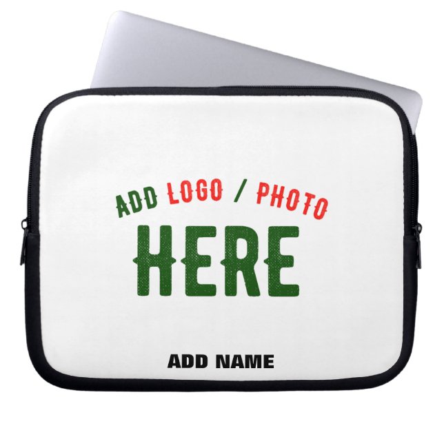 CAPA PARA NOTEBOOK STYLISH MODERN CUSTOMIZABLE WHITE VERIFIED BRANDED (Frente)
